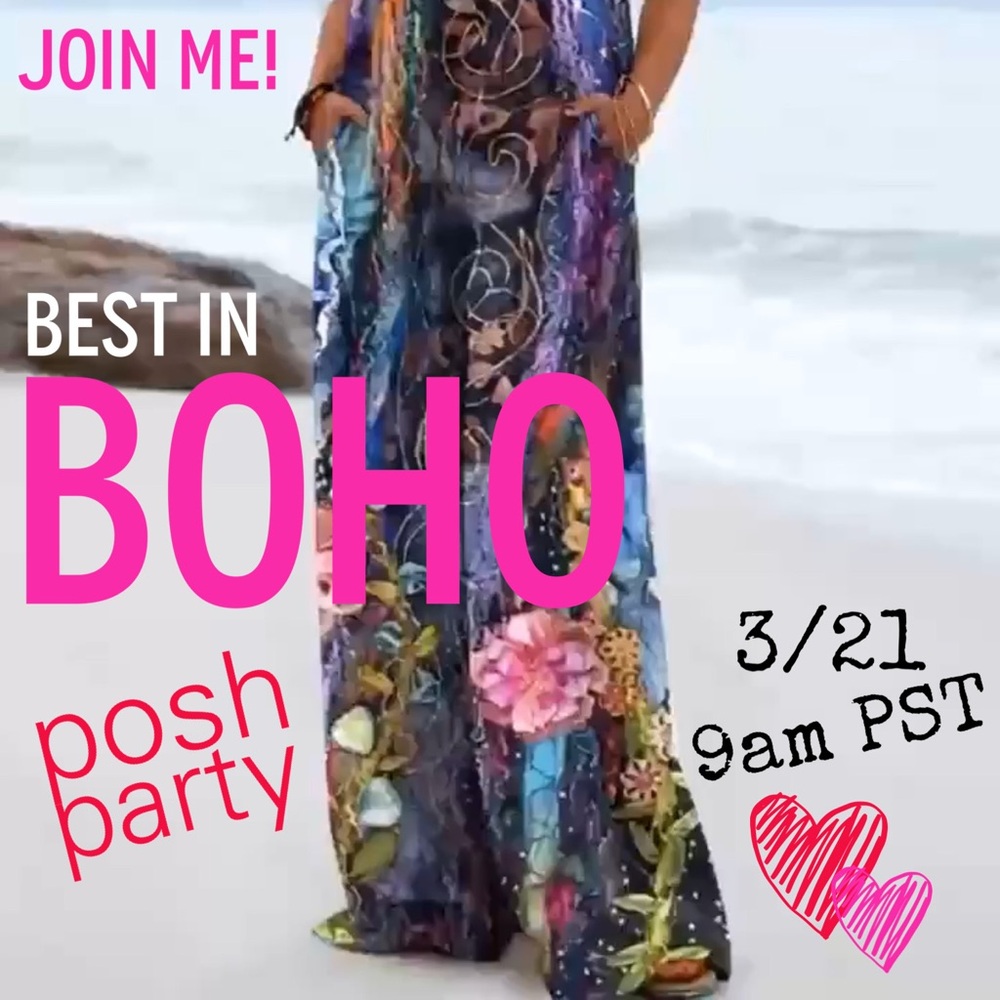 That’s a Wrap! Best in BOHO Posh Party - 3/21 @ 9AM PST!